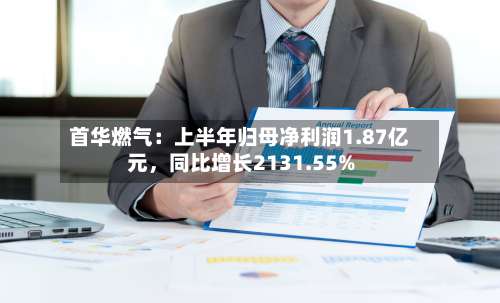 首华燃气：上半年归母净利润1.87亿元，同比增长2131.55%-第3张图片