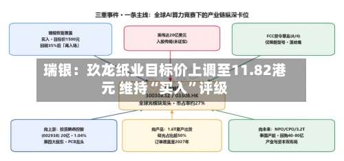 瑞银：玖龙纸业目标价上调至11.82港元 维持“买入”评级-第3张图片