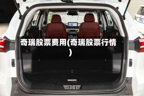 奇瑞股票费用(奇瑞股票行情)-第3张图片