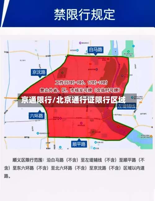 京通限行/北京通行证限行区域-第2张图片