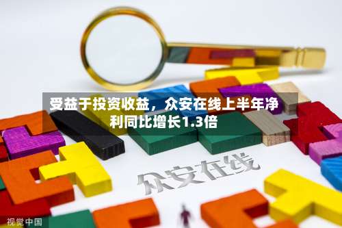 受益于投资收益，众安在线上半年净利同比增长1.3倍-第2张图片