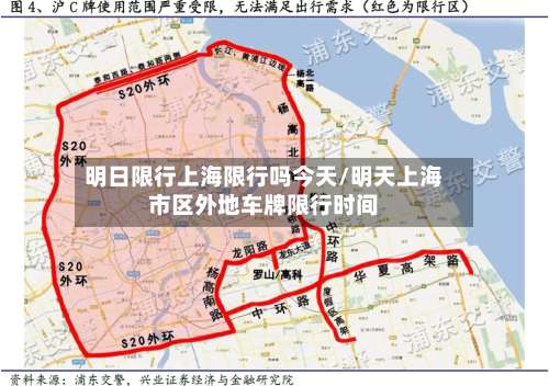 明日限行上海限行吗今天/明天上海市区外地车牌限行时间