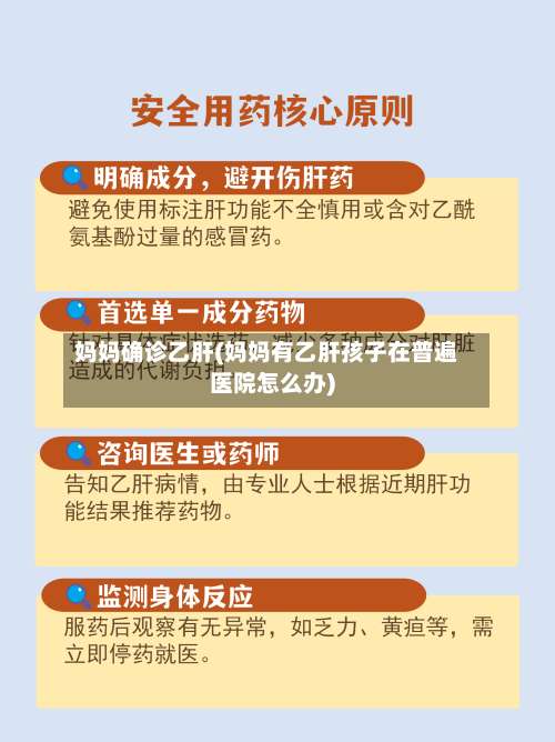 妈妈确诊乙肝(妈妈有乙肝孩子在普遍医院怎么办)-第3张图片