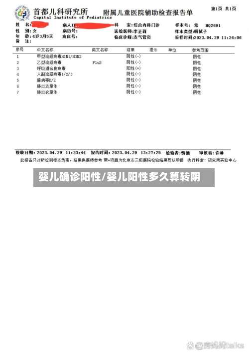 婴儿确诊阳性/婴儿阳性多久算转阴-第2张图片