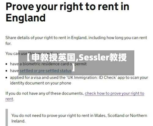 【申教授英国,Sessler教授】
