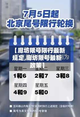 【廊坊限号限行最新规定,廊坊限号最新政策】-第3张图片