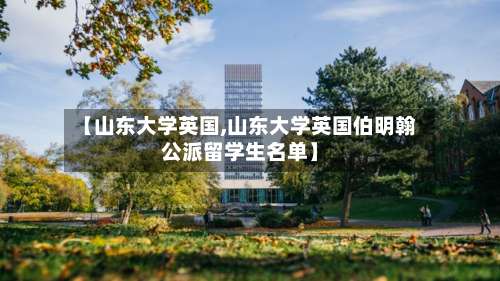【山东大学英国,山东大学英国伯明翰公派留学生名单】-第3张图片