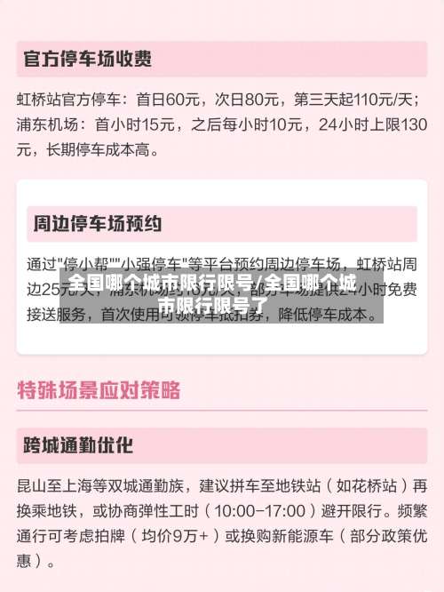 全国哪个城市限行限号/全国哪个城市限行限号了-第2张图片