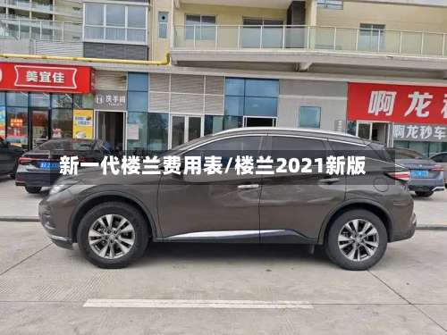 新一代楼兰费用表/楼兰2021新版-第3张图片