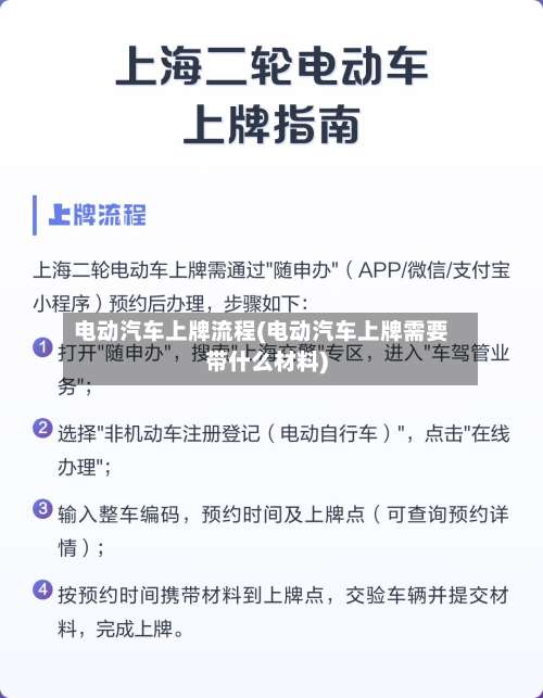 电动汽车上牌流程(电动汽车上牌需要带什么材料)-第3张图片