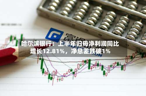 哈尔滨银行：上半年归母净利润同比增长12.81%，净息差跌破1%-第2张图片