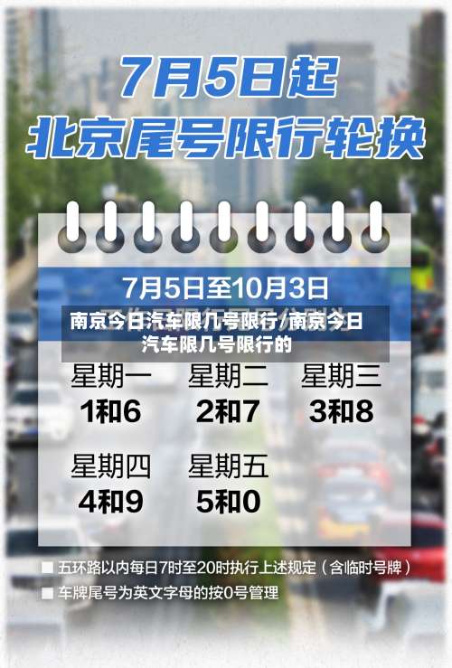 南京今日汽车限几号限行/南京今日汽车限几号限行的