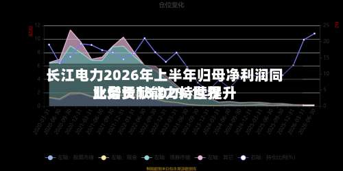长江电力2026年上半年归母净利润同比增长13.02% 世界业务贡献能力持续提升-第1张图片