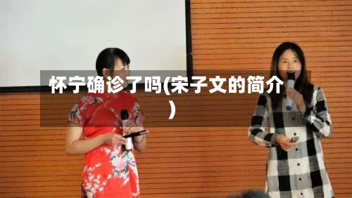 怀宁确诊了吗(宋子文的简介)-第2张图片