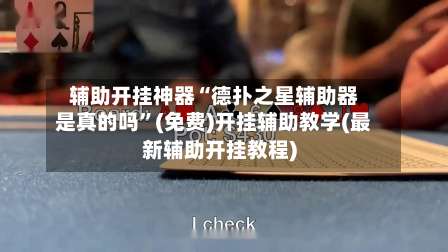辅助开挂神器“德扑之星辅助器是真的吗”(免费)开挂辅助教学(最新辅助开挂教程)