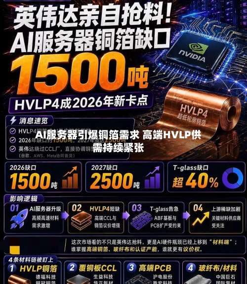 AI服务器引爆铜箔需求 高端HVLP供需持续紧张-第2张图片