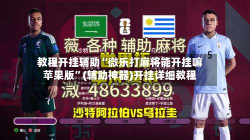 教程开挂辅助“微乐打麻将能开挂嘛苹果版”(辅助神器)开挂详细教程