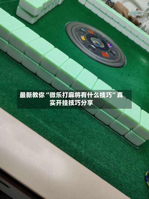 最新教你“微乐打麻将有什么技巧	”真实开挂技巧分享-第2张图片