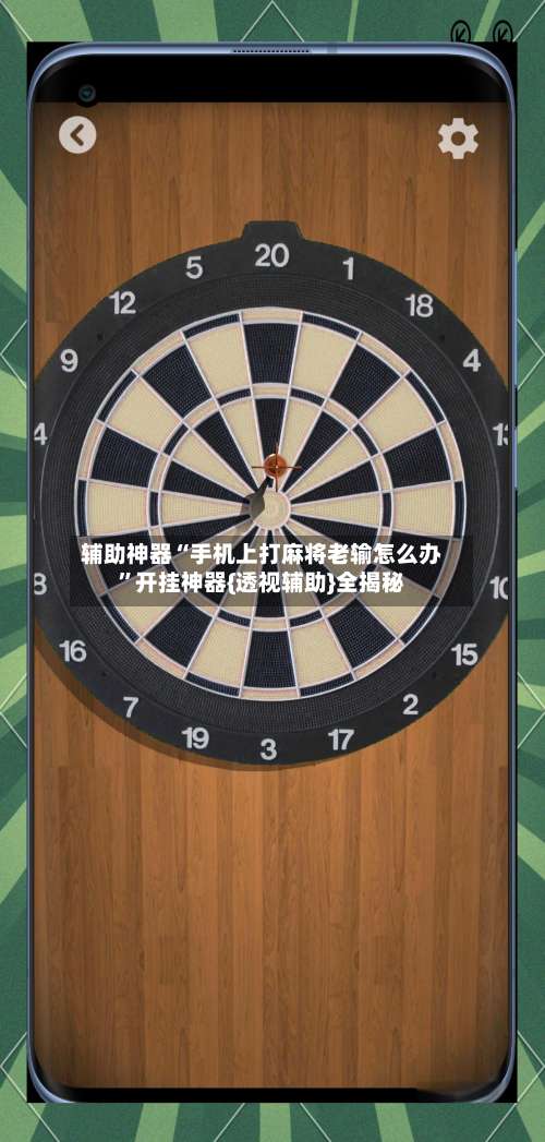 辅助神器“手机上打麻将老输怎么办	”开挂神器{透视辅助}全揭秘-第2张图片