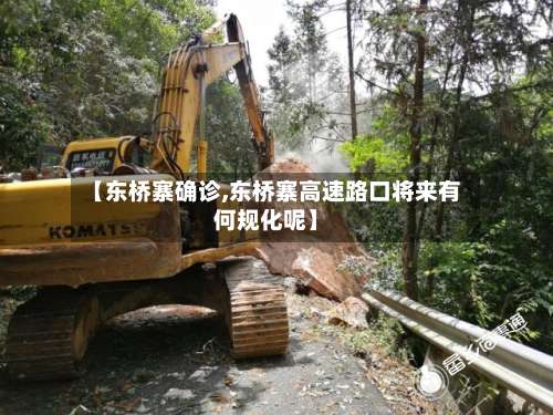 【东桥寨确诊,东桥寨高速路口将来有何规化呢】-第3张图片