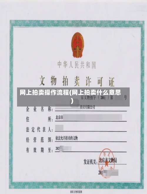 网上拍卖操作流程(网上拍卖什么意思)-第3张图片