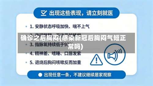 确诊之后胸闷(感染新冠后胸闷气短正常吗)