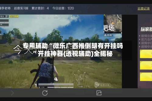 专用辅助“微乐广西推倒胡有开挂吗”开挂神器{透视辅助}全揭秘